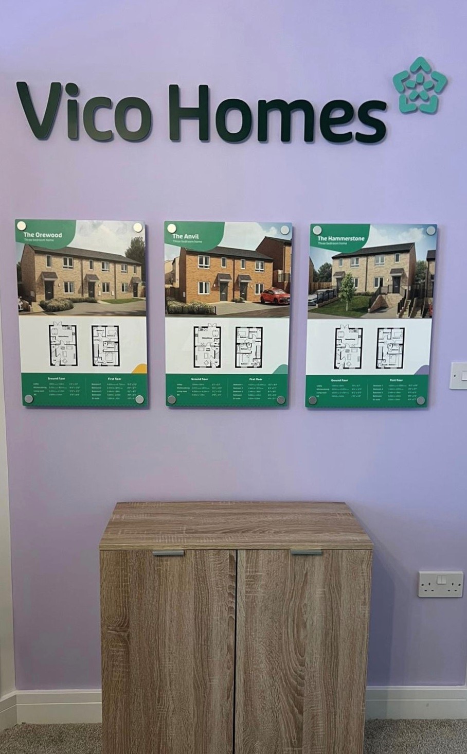 New development show home graphics