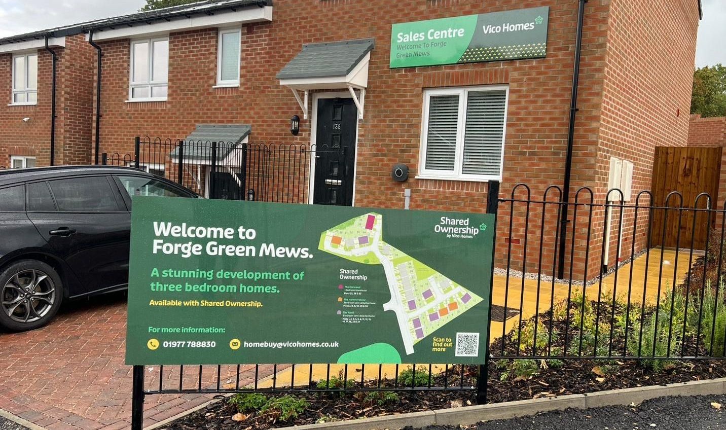CSDPrint produce a range of housing development exterior and interior signs